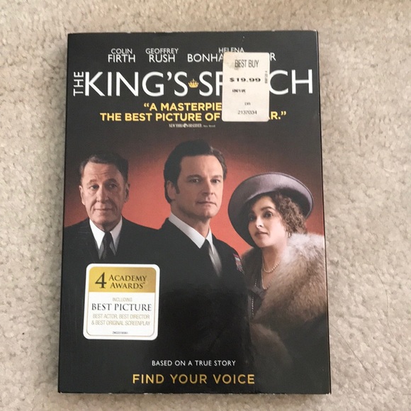 Other - The King’s Speech NWT